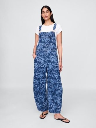 Salopetă UltraSoft din denim cu potcoavă