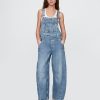 Salopetă UltraSoft din denim cu potcoavă