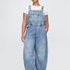 Salopetă UltraSoft din denim cu potcoavă