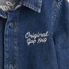 Salopete cu logo Bear Denim pentru copii Salopete cu logo Bear Denim pentru copii
