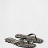 Sandale Flip Flop din piele vegană