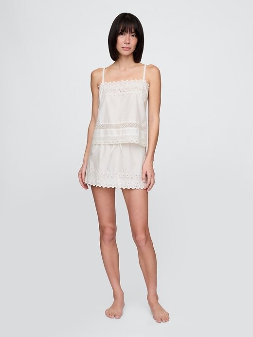 Set de camisole PJ cu dantelă Set de camisole PJ cu dantelă