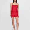 Set de camisole PJ cu dantelă