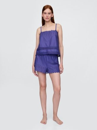 Set de camisole PJ cu dantelă