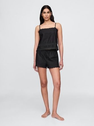 Set de camisole PJ cu dantelă