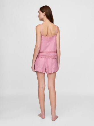 Set de camisole PJ cu dantelă