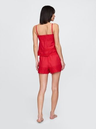 Set de camisole PJ cu dantelă