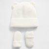 Set de căciuli și mănuși CashSoft Bear pentru bebeluși și copii mici Set de căciuli și mănuși CashSoft Bear pentru bebeluși și copii mici