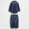 Set de ținute din denim pentru bebeluși Set de ținute din denim pentru bebeluși