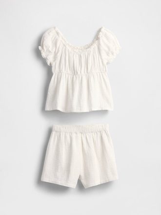 Set de ținute pentru copii Crinkle Tifon
