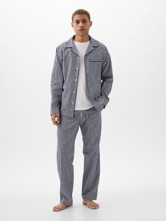 Set de pijama poplin pentru adulți