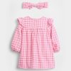 Set de rochii Gingham pentru bebeluși Set de rochii Gingham pentru bebeluși