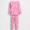 Set pijama de Halloween pentru bebeluși și copii mici din bumbac periat organic Set pijama de Halloween pentru bebeluși și copii mici din bumbac periat organic