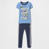 Set pijama Hot Wheels pentru bebeluși și copii mici din bumbac periat organic Set pijama Hot Wheels pentru bebeluși și copii mici din bumbac periat organic