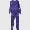 Set PJ din bumbac organic periat pentru copii Set PJ din bumbac organic periat pentru copii