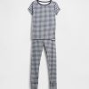 Set PJ din bumbac organic periat pentru copii Set PJ din bumbac organic periat pentru copii