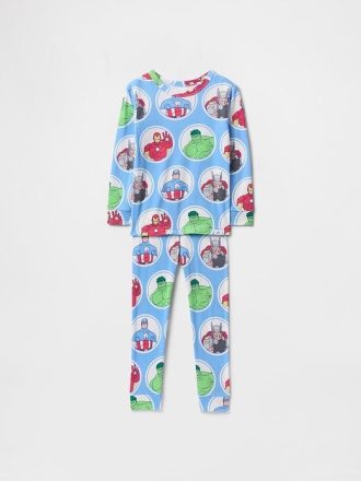 Set PJ din bumbac periat Marvel pentru bebeluși și copii mici