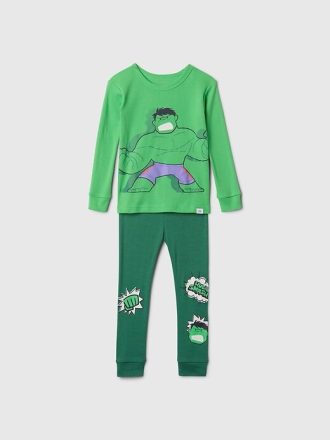 Set PJ din bumbac periat Marvel pentru bebeluși și copii mici