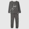 Set PJ din bumbac periat Marvel pentru bebeluși și copii mici