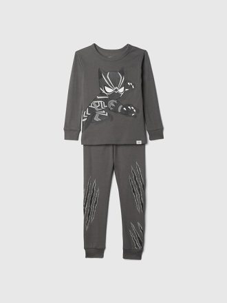 Set PJ din bumbac periat Marvel pentru bebeluși și copii mici