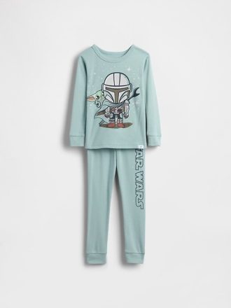 Set PJ din bumbac periat organic Star Wars pentru bebeluși și copii mici Set PJ din bumbac periat organic Star Wars pentru bebeluși și copii mici