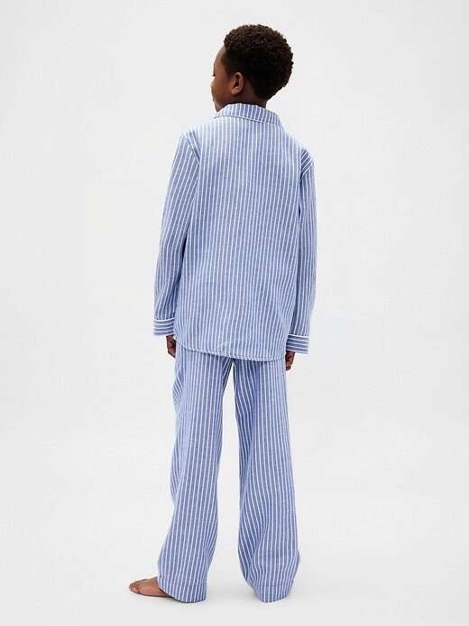 Set PJ din flanel reciclat pentru copii Set PJ din flanel reciclat pentru copii