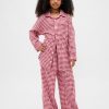 Set PJ din flanel reciclat pentru copii Set PJ din flanel reciclat pentru copii