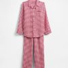 Set PJ din flanel reciclat pentru copii Set PJ din flanel reciclat pentru copii