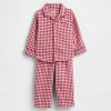 Set PJ flanel reciclat pentru bebeluși și copii mici Set PJ flanel reciclat pentru bebeluși și copii mici