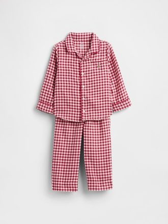 Set PJ flanel reciclat pentru bebeluși și copii mici Set PJ flanel reciclat pentru bebeluși și copii mici