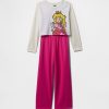 Set PJ Princess Peach Crop pentru copii Set PJ Princess Peach Crop pentru copii