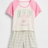 Set scurt pentru copii Gap × Disney pentru copii reciclați Set scurt pentru copii Gap × Disney pentru copii reciclați