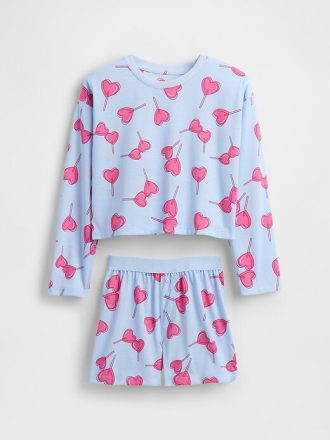 Set scurt PJ reciclat pentru copii