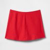 Short mini din amestec de in