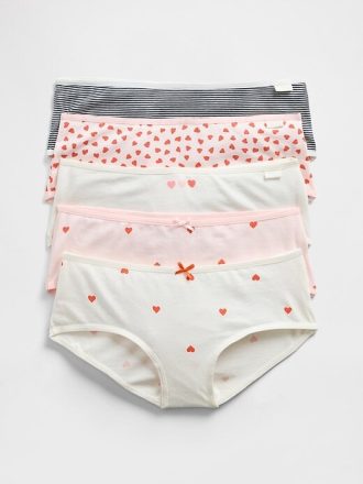 Slip hipster pentru copii (pachet 5)