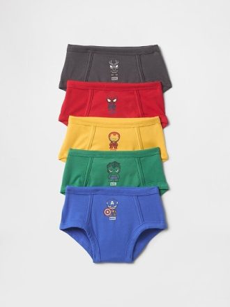 Slip Marvel pentru copii mici (pachet de 5) Slip Marvel pentru copii mici (pachet de 5)