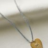 Snur lurex argintiu HART cu farmec Halleys Heart