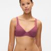 Sutien semi-demi cu dantelă fără căptușeală Sutien semi-demi cu dantelă fără căptușeală
