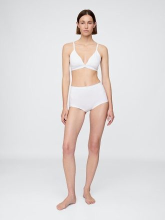 Sutien triunghi din bumbac elastic organic