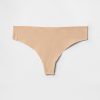 Tanga No Show din bumbac elastic organic