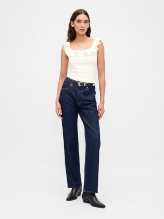 Tank Top cu Volane Modern
