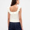 Tank Top cu Volane Modern Tank Top cu Volane Modern