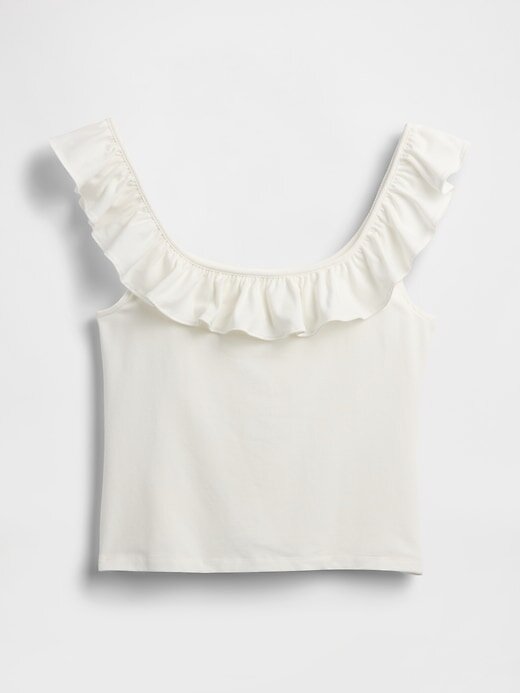 Tank Top cu Volane Modern Tank Top cu Volane Modern