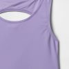 Tankini de înot pentru copii decupat în două piese Tankini de înot pentru copii decupat în două piese