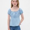 Top Babydoll Denim pentru copii Top Babydoll Denim pentru copii