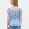 Top Babydoll Denim pentru copii Top Babydoll Denim pentru copii