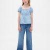 Top Babydoll Denim pentru copii Top Babydoll Denim pentru copii