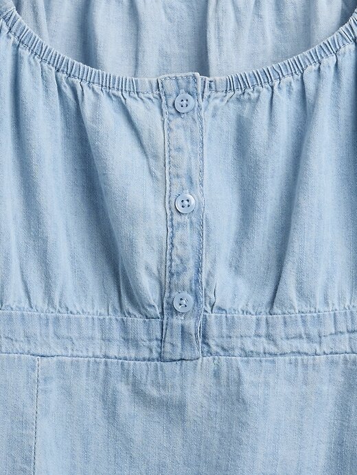 Top Babydoll Denim pentru copii Top Babydoll Denim pentru copii