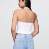 Top Crop Halter din tricot Top Crop Halter din tricot