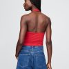 Top Crop Halter din tricot Top Crop Halter din tricot